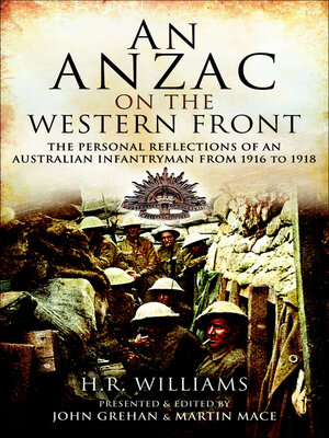 cover image of An Anzac on the Western Front